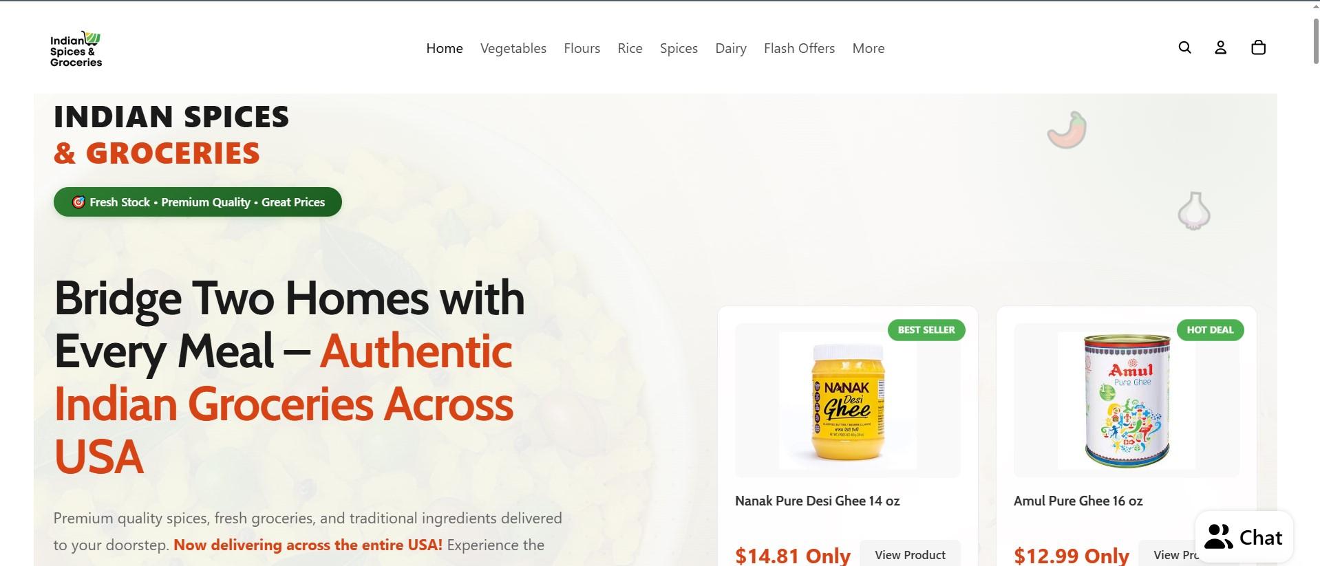 Indian Spices and Groceries